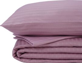 Акція на Комплект постільної білизни Good-Dream King Size 220х240 см Orchid страйп-сатин від Rozetka