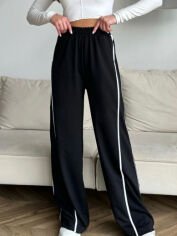 Акція на Спортивні штани жіночі ISSA PLUS 14311 XL Чорні від Rozetka
