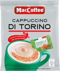 Акція на Кавовий напій 3в1 MacCoffee Cappuccino Di Torino з солодкою корицею 25 г x 20 шт від Rozetka