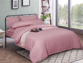 Акция на Підковдра MirSon Бязь 17-0607 Stripe Pink 143х210 см от Rozetka