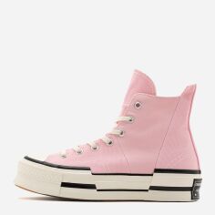 Акция на Жіночі кеди високі Converse Chuck 70 Plus Hi A04366C 38 Рожеві от Rozetka