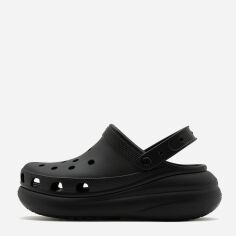 Акція на Жіночі крокси Crocs Classic Crush Clog 207521 37-38 Чорні від Rozetka