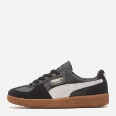 Акція на Чоловічі кеди низькі Puma Palermo Leather 39646403 43 Чорні від Rozetka