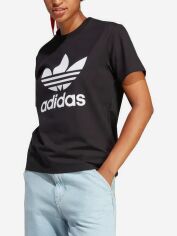 Акція на Футболка жіноча adidas Originals IB7421 XXS Чорна від Rozetka