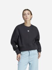 Акція на Світшот жіночий Adidas Adicolor Essentials Crew Sweatshirt W "Black" IA6504 M Чорний від Rozetka