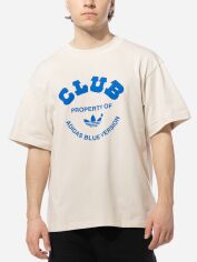 Акція на Футболка бавовняна чоловіча adidas IA2489 L Бежева від Rozetka