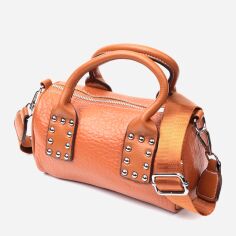 Акция на Сумка жіноча шкіряна Vintage leather-22367 Коричнева от Rozetka