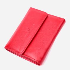 Акція на Гаманець жіночий шкіряний ST Leather Accessories leather-19493 Червоний від Rozetka
