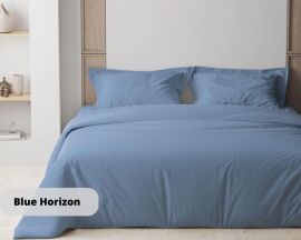 Акция на Комплект постільної білизни ТЕП двоспальний 180x215 см Happy Sleep Blue Horizon ранфорс от Rozetka