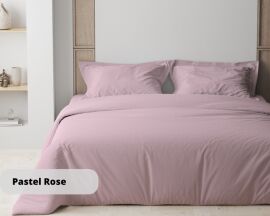 Акція на Комплект постільної білизни ТЕП євро 200x215 см Happy Sleep Pastel Rose ранфорс від Rozetka