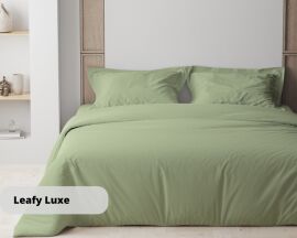 Акция на Комплект постільної білизни ТЕП двоспальний 180x215 см Happy Sleep Leafy Luxe ранфорс от Rozetka