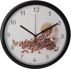 Акция на Настінний годинник Optima COFFE O52102 от Rozetka