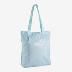 Акція на Спортивна сумка шоппер жіноча тканинна середня Puma 09026702 X Turquoise Surf від Rozetka