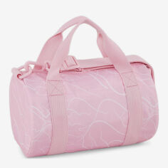 Акция на Спортивна сумка жіноча тканинна маленька Puma 09027507 X Pink Lilac-graffiti AOP от Rozetka