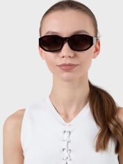 Акція на Сонцезахисні окуляри жіночі Gabriela Marioni 5007 Коричневий від Rozetka