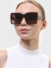 Акція на Сонцезахисні окуляри жіночі Rita Bradley RB713 Коричневий від Rozetka