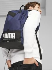 Акція на Рюкзак спортивний тканинний 21 л вміщує формат А4 Puma 09034602 X Navy від Rozetka