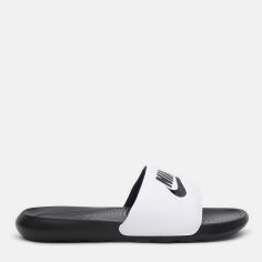 Акція на Чоловічі шльопанці для пляжу Nike Victori One Slide CN9675-005 44 (10) 28 см Білі від Rozetka