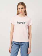 Акція на Жіноча футболка Levi's The Perfect Tee 17369-2499 S Hl Logo Michelle Floral від Rozetka