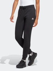 Акция на Спортивні штани жіночі Adidas W LIN FT CF PT IC6868 XL Black/White от Rozetka