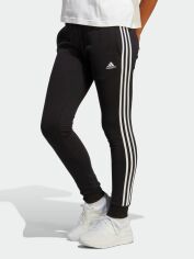 Акція на Спортивні штани жіночі Adidas W 3S Ft Cf Pt IC8770 L Чорні від Rozetka