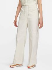Акція на Спортивні штани жіночі Nike Essential Pant FB8284-104 M Бежеві від Rozetka