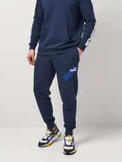 Акція на Спортивні штани чоловічі Puma Power 67893614 XL Темно-сині від Rozetka