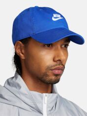 Акція на Кепка чоловіча Nike Unstrukturierte Futura Wash-Cap FB5368-480 M/L Синя/Біла від Rozetka