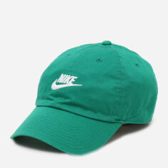 Акція на Кепка Nike U NKCLUB CAP CB FUT WSH L FB5368-365 M/L Малахітова/Біла від Rozetka