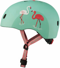 Акция на Защитный шлем Micro - Фламинго (52-56 сm, M) AC2124BX от Stylus