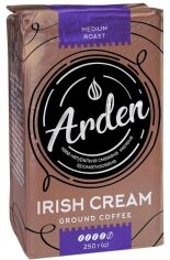 Акция на Кава Arden Irish Cream натуральна смажена мелена ароматизована 250 г от Rozetka