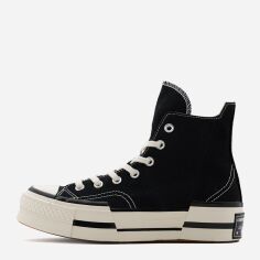 Акція на Жіночі кеди високі Converse Chuck 70 Plus A00916C 39.5 Чорні від Rozetka