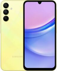 Акція на Samsung Galaxy A15 4/128GB Yellow A155F від Y.UA