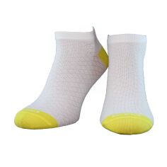 Акція на Шкарпетки жіночі Duna 3365 короткі, білі, розмір 23-25 від Eva
