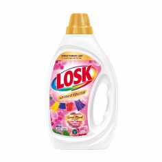 Акція на Гель для прання Losk Color Ароматерапія, з ефірними оліями та ароматом малайзійської квітки, 20 циклів прання, 900 мл від Eva