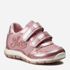 Акция на Дитячі шкіряні кросівки для дівчинки Geox B7233A-0NFEW-C8004 23 Рожеві от Rozetka