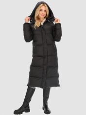 Акція на Куртка зимова жіноча PERSO BLH230056FX L Чорна від Rozetka