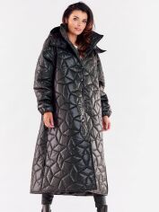 Акция на Куртка жіноча Awama A537 L/XL Чорна от Rozetka