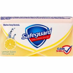 Акція на Мыло туалетное Safeguard Аромат лимона 90г від MOYO
