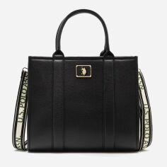 Акція на Сумка шопер жіноча U.S. Polo Assn 27A279-AA00A Чорна від Rozetka