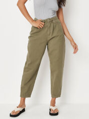 Акція на Джинси Mom's жіночі Missguided G1808744 32 Хакі від Rozetka