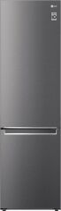Акция на Двокамерний холодильник LG GC-B509SLCL от Rozetka