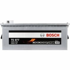 Акція на Автомобильный аккумулятор Bosch 180Ah-12v (T5077), обратн, EN1000 (5237437133) від MOYO