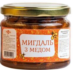 Акція на Мигдаль з медом Пригощайся 320 г (0.32 кг) (HON-0003-0320) від Rozetka