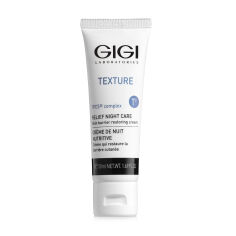Акція на Живильний нічний крем для обличчя Gigi Texture Relief Night Care, 50 мл від Eva