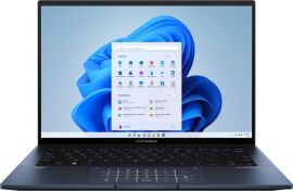 Акция на Ноутбук ASUS Zenbook 14 OLED UX3402VA-KM065WS (90NB10G1-M00350) Ponder Blue от Rozetka