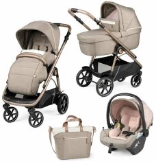 Акция на Коляска Peg-Perego Veloce 500 Lounge 3 в 1 с автокреслом (PACK-VEL31LG000003) от Stylus