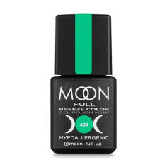 Акция на Гель-лак для нігтів Moon Full Breeze Color Gel Рolish 424 Яскраво-салатовий, 8 мл от Eva