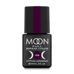 Акція на Гель-лак для нігтів Moon Full Breeze Color Gel Рolish 410 Фіолетовий, 8 мл від Eva