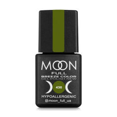 Акція на Гель-лак для нігтів Moon Full Breeze Color Gel Рolish 430 Насичений гірчичний, 8 мл від Eva
